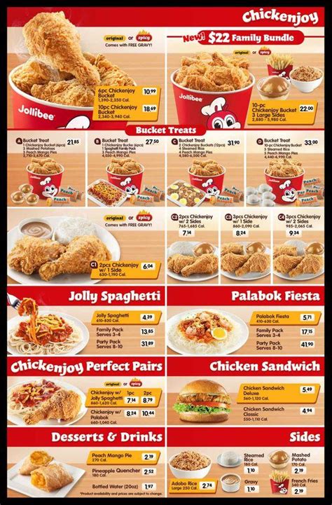 jollibee menu usa|Menu .